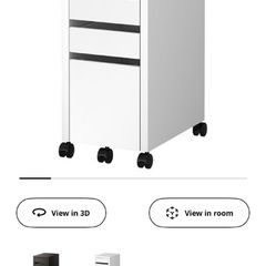 IKEA MICKE Office Drawers and Filing Cabinet