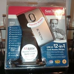 Sandisk 12 In 1 USB 2.0 Card Reader - SDDR-89-E15 - still in sealed packaging