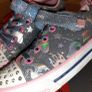 Girls twinkle toes  sketchers with lights RRP 60 Image 4