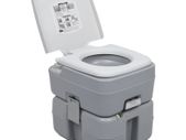 Portable Camping Toilet Grey 20+10 L
