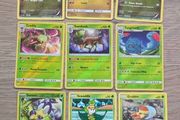14x Pokemon Cards Bundle - Green Grass &amp; Dragon Type