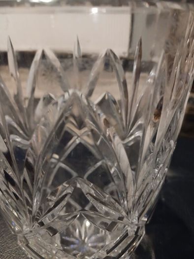 I love the Irish crystal vase for flowers