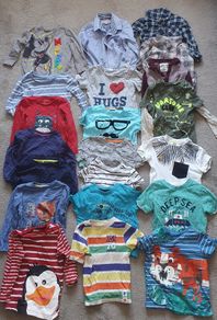 21 tshirts long & short sleeved, shirts and polo