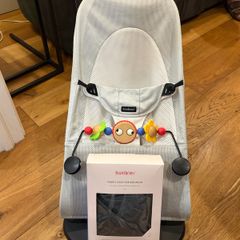Baby Bjorn Bouncer with Toy Bar and Spare Cover