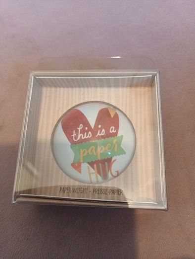Hallmark paper weight
