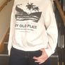 Pull & Bear Cream Graphic Hoodie - Size 8/S/36 Image 4