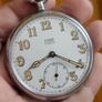 WW1 Era 1910s Swiss Made Military Pocket Watch Silvana Image 5