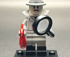Lego DETECTIVE Minifigure Lego Series 25 Lego Minifigure