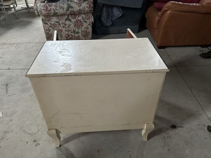 Vintage storage press