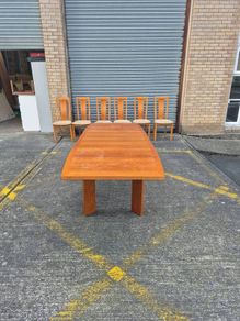 Skovby Danish Extending Dining Table & 6 Chairs - Made in Denmark