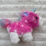 Little Live Pets Scruff-a-lots Cutie Cuts Series 2 Pink Unicorn Soft Plush approx. 11 cm. Used Please see photos Image 7