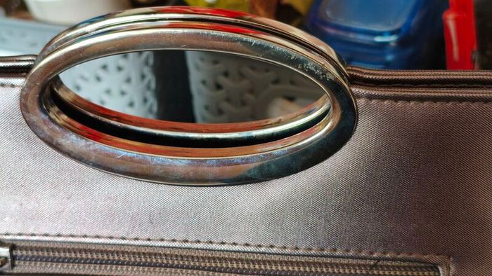 Vintage Clubhouse by Jane Shilton Bronze Handbag