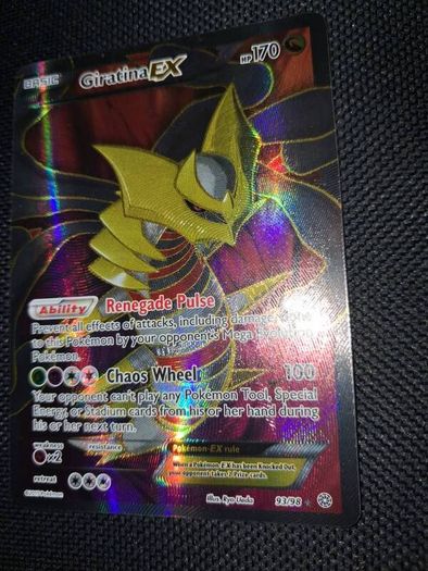 pokemon Card: Giratina ex 93