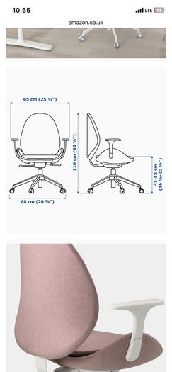 HATTEFJALL office chair ergonomic