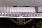 Stainless Steel rear bumper