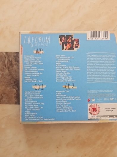 The Rolling Stones 2CD + DVD  - L.A. Forum  (Live In 1975)
