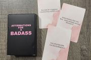 Affirmation for a Badass Cards - Daily Motivational and Inspirational Cards for Women - New