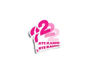 RTE Radio 2 Retro Glossy Sticker
