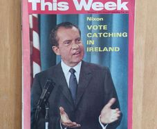 Rare 1970s This Week Irish Political Magazines Nixon and NATO