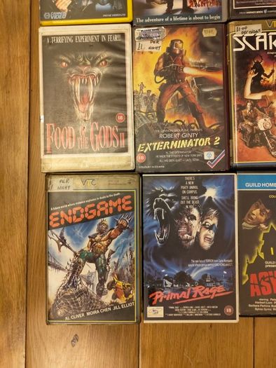 VHS (Ex Rental & Sell Thru)