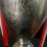 Liverpool signed champions league trophy Image 9