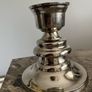 silver plated candlestick Image 2