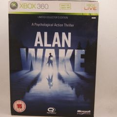 Alan Wake Limited Collectors Edition Xbox 360 Game Boxset Complete