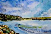 inchadony beach watercolour
