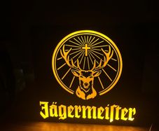 Jagermeister light box (See my other ads)