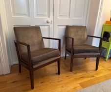 Vintage Pair of Mid-Century Armchairs