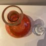 Early 20th Century cut cranberry glass decanter Image 5