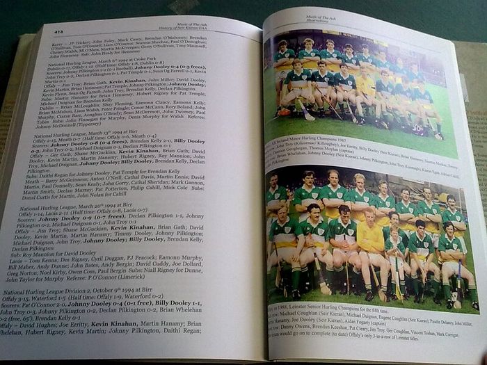 The music of the ash History Seir Kieran GAA Club Ireland Offaly local history