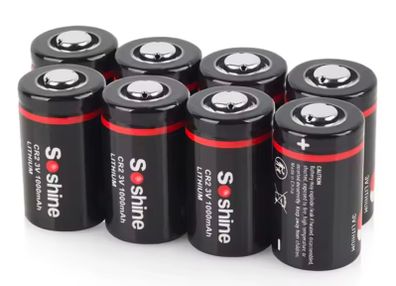Soshine CR2 3v 1000mah battery non rechargeable