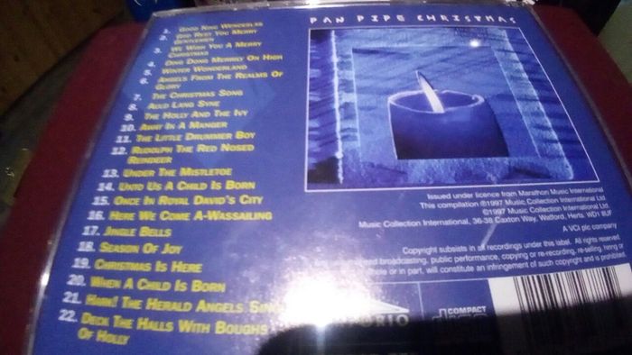 Pan Pipe Christmas Cd Free Delivery!