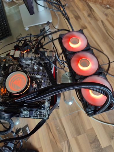 Tempest 360mm ARGB Liquid CPU Cooler Black