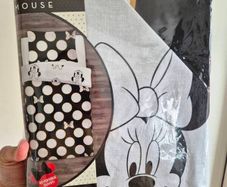 Brand New Reversible Single Duvet Cover Set for Girl's Bedroom-Minnie Mouse Character