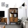 New Retro Bookcase Storage Cabinet- FREE P&P Image 5