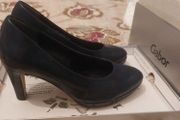 Gabor Splendid High Heels Size 5/38 Marine Postage Included
