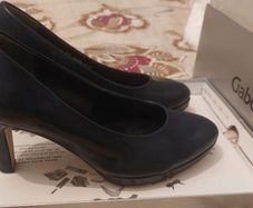 Gabor Splendid High Heels Size 5/38 Marine Postage Included
