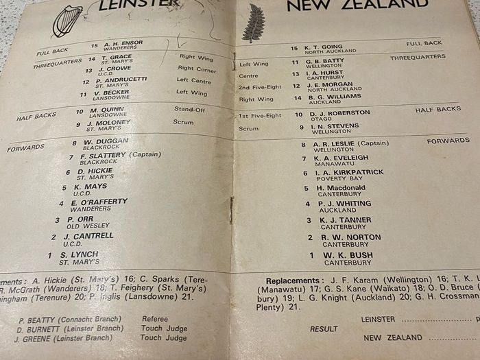 Rugby  Programmes