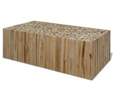 Coffee Table Genuine Teak 90x50x35 cm