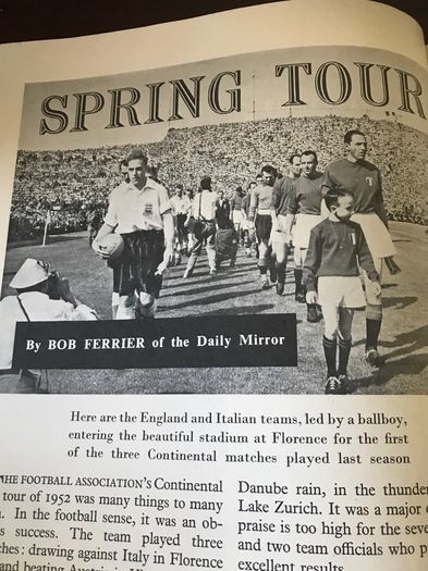 Football Association Book for Boys 1952-53