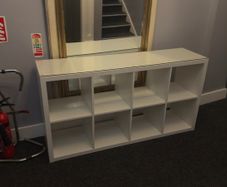 KALLAX Shelving unit, white, 77x147 cm