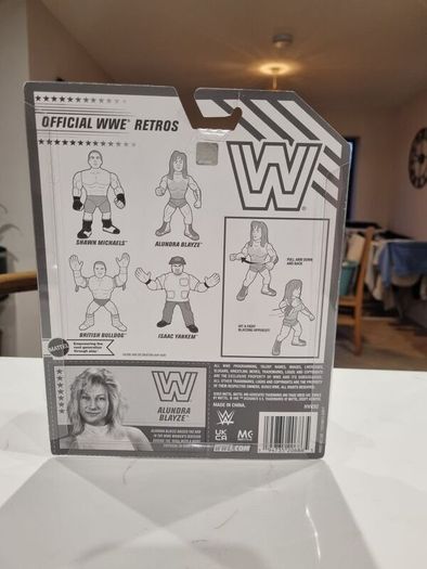 Wwe Moc Mattel Retro Alundra Blaze aka Madusa Wave 6 New WWF Figure