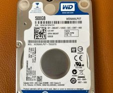 Western Digital 500GB 2.5 Hard Drive