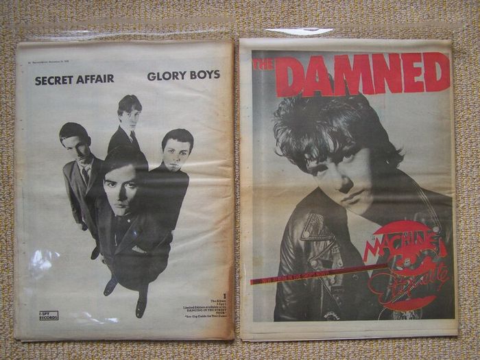 Early U2 Interest Inkies (Ephemera Collection of UK Music Newspapers)