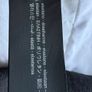 Zara Black Flared Leggings with Bow Detail Hem Image 4