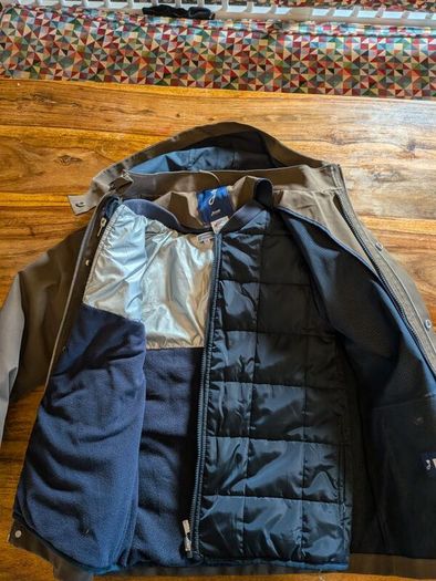 jacardi 3in1 waterproof coat 10 years