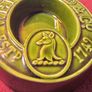 Vintage Green Whitbread & Co. Est 1742 Castle Assoc Porcelain Nut Dish / Ashtray Image 4