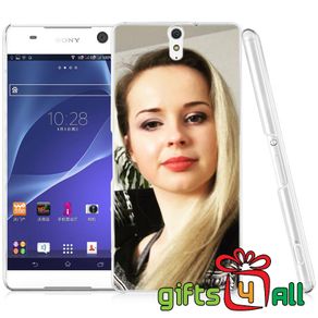 Sony Xperia C5 Personalised case cover, hard plastic